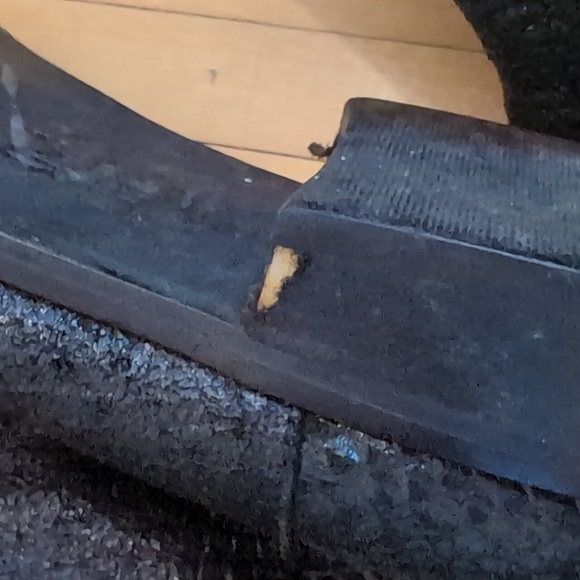 Michael Kors Bromley over the knee zip leather size 6.5M - Picture 7 of 10